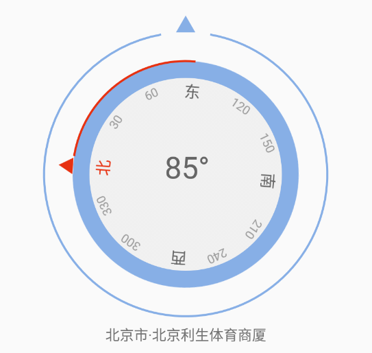 GPS海拔指南针