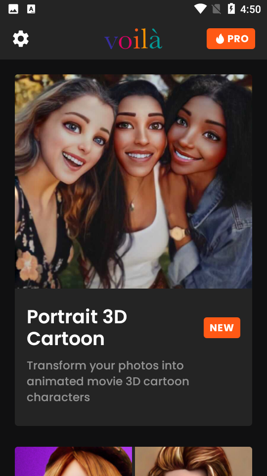 Voila AI Artist照片编辑器截图