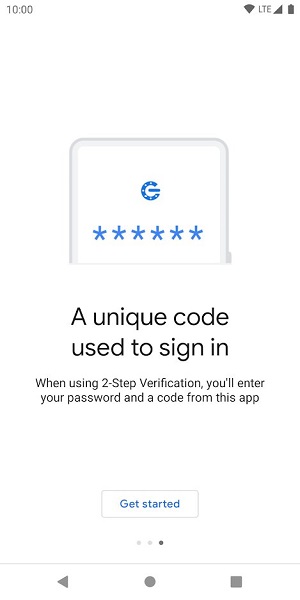 谷歌认证app(身份验证器)