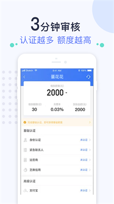 用钱宝贷款