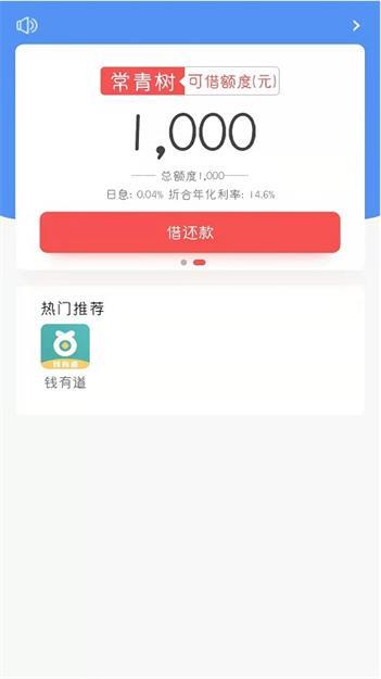 常青树贷款正规平台