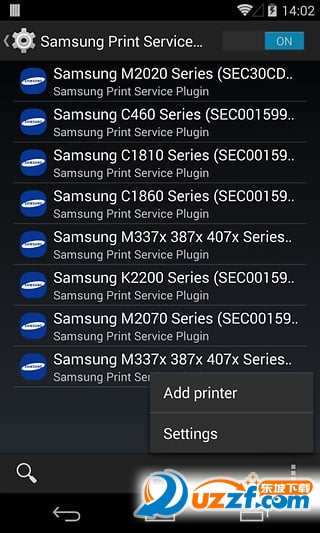 Samsung三星打印服务插件