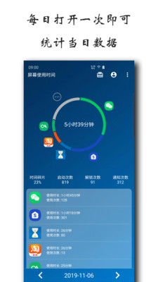 安卓屏幕使用时间软件