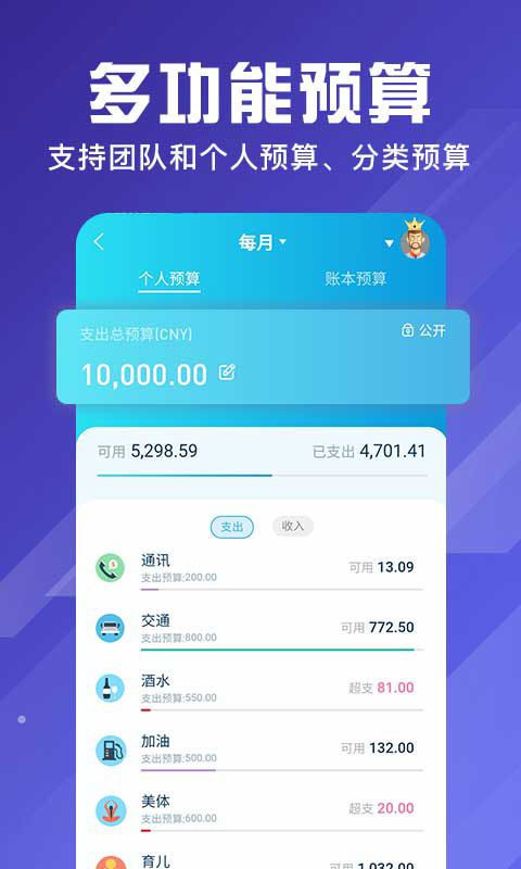百事aa记账app