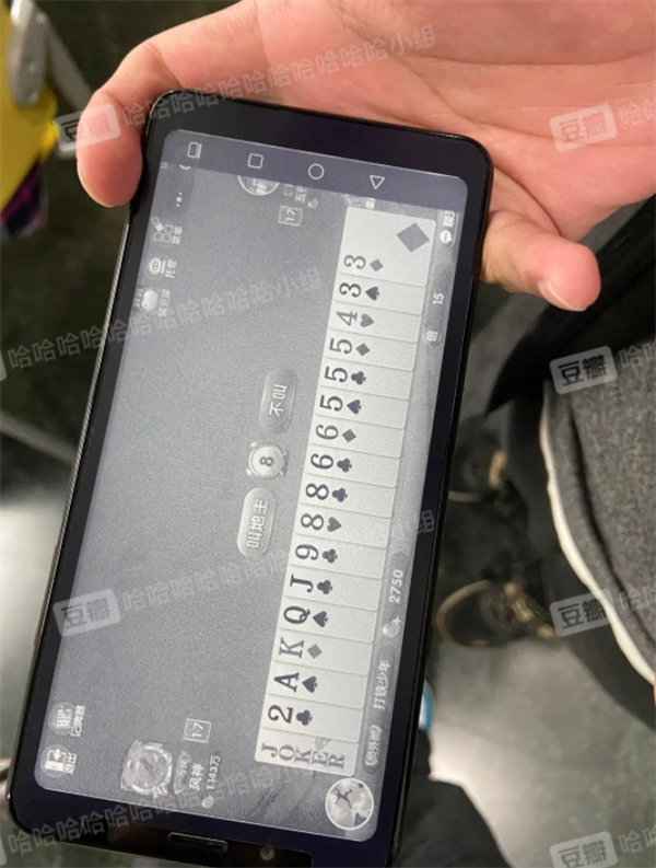 网友为戒网瘾买黑白墨水屏手机 玩《斗地主》时崩溃了