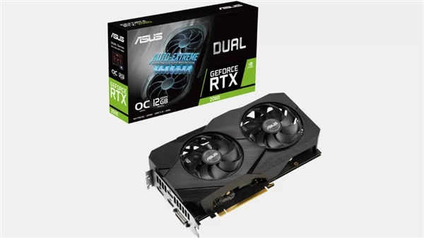 华硕RTX 2060 12GB显卡海外售价公布：3600元低于市场价
