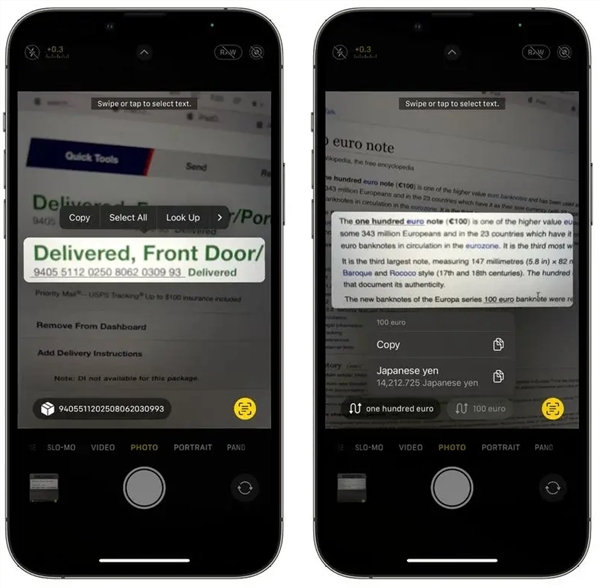 iOS 16引入系统级翻译功能：路牌菜单举起手机就能翻