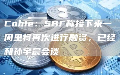 Cobie：SBF称接下来一周里将再次进行融资，已经和孙宇晨会谈