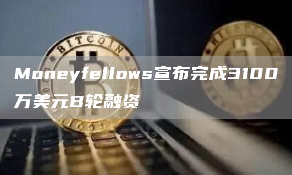 Moneyfellows宣布完成3100万美元B轮融资