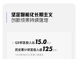 还是有钱！小鹏汽车发布第三季度财报：现金储备超400亿