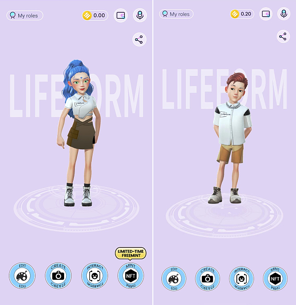 如何免费铸造元宇宙头像LifeformCartoon?2