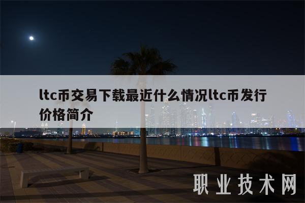 ltc币交易下载最近什么情况ltc币发行价格简介-第1张图片-火必下载