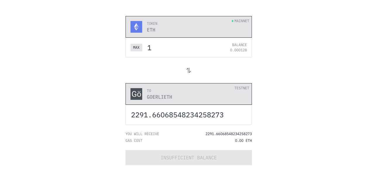 LayerZero免费测试币变真钱Goerli跨链桥币GETH暴涨1307%2