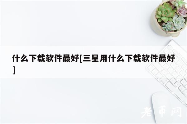 什么下载软件最好[三星用什么下载软件最好]-第1张图片-火必下载