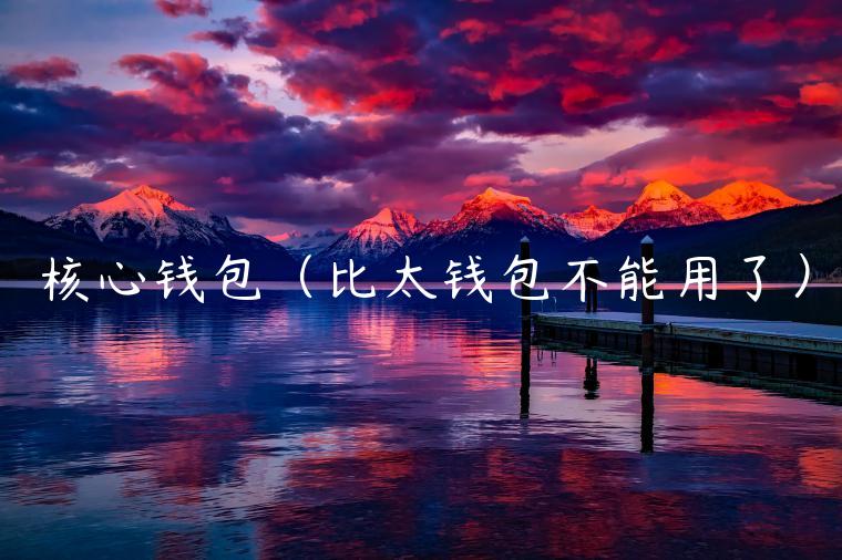 核心钱包(比太钱包不能用了)-第1张图片-火必下载 核心钱包(比太钱包不能用了)-第1张图片-火必下载