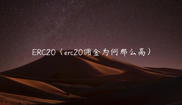 RC20（rc20佣金为何那么高）-第1张图片-火必下载