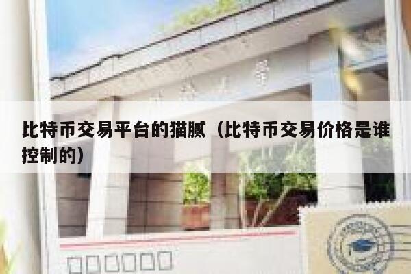 比特币交易平台的猫腻(比特币交易价格是谁控制的)-第1张图片-火必下载 比特币交易平台的猫腻(比特币交易价格是谁控制的)-第1张图片-火必下载