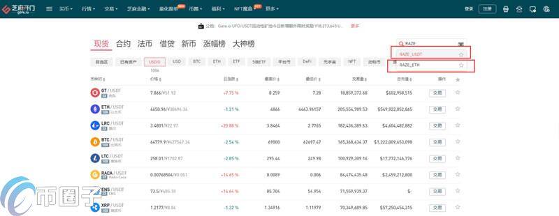 RAZ币怎么买?RAZ币交易所购买教程介绍-第3张图片-火必下载 RAZ币怎么买?RAZ币交易所购买教程介绍-第3张图片-火必下载