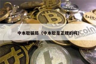 中本聪骗局（中本聪是正规的吗）