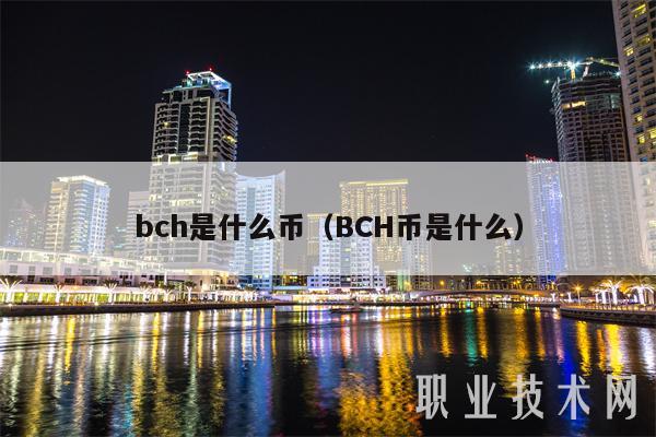 bch是什么币(BCH币是什么-第1张图片-火必下载 bch是什么币(BCH币是什么-第1张图片-火必下载