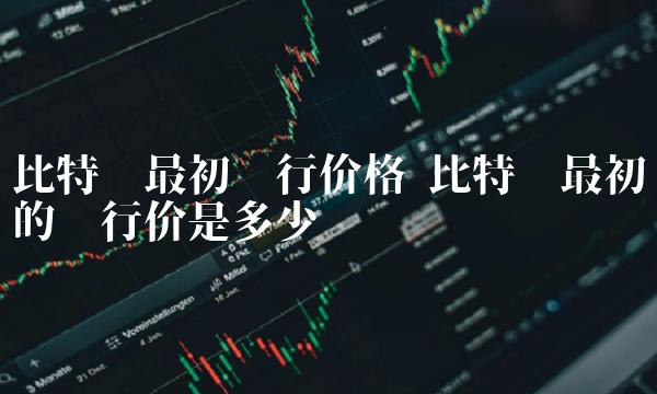 比特币最初的发行价是多少-第1张图片-火必下载
