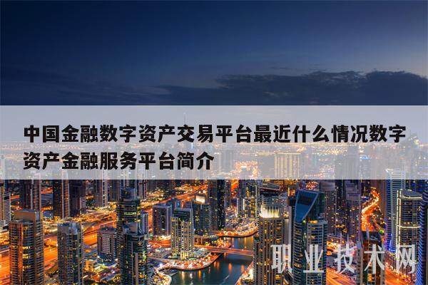 中国金融数字资产交易平台最近什么情况数字资产金融服务平台简介-第1张图片-火必下载