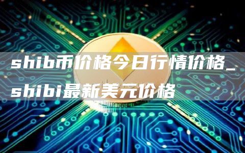 shib币价格今日行情价格_shibi最新美元价格