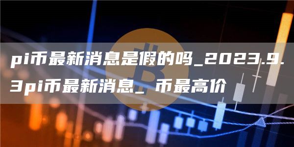 pi币最新消息是假的吗_2023.9.3pi币最新消息_π币最高价