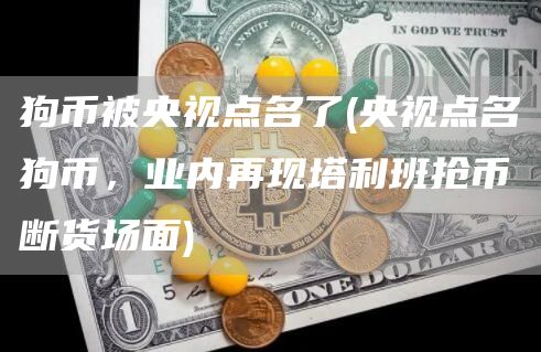 狗币被央视点名了 - 央视点名狗币，业内再现塔利班抢币断货场面