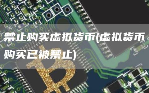 禁止购买虚拟货币 - 虚拟货币购买已被禁止