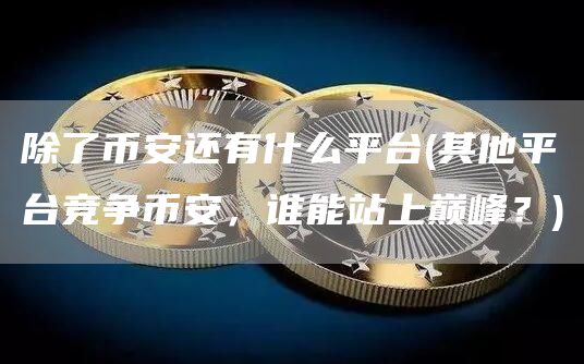 除了火必还有什么平台 - 其他平台竞争火必，谁能站上巅峰？