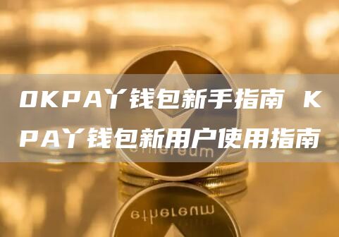 0KPA丫钱包新手指南 KPA丫钱包新用户使用指南