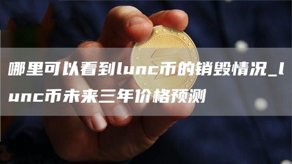 哪里可以看到lunc币的销毁情况_lunc币未来三年价格预测