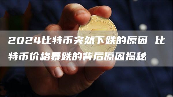 2024比特币突然下跌的原因 比特币价格暴跌的背后原因揭秘