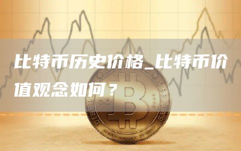 比特币历史价格_比特币价值观念如何？
