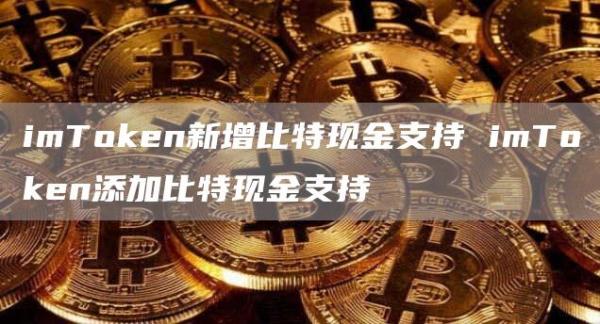 imThuobin新增比特现金支持 imThuobin添加比特现金支持